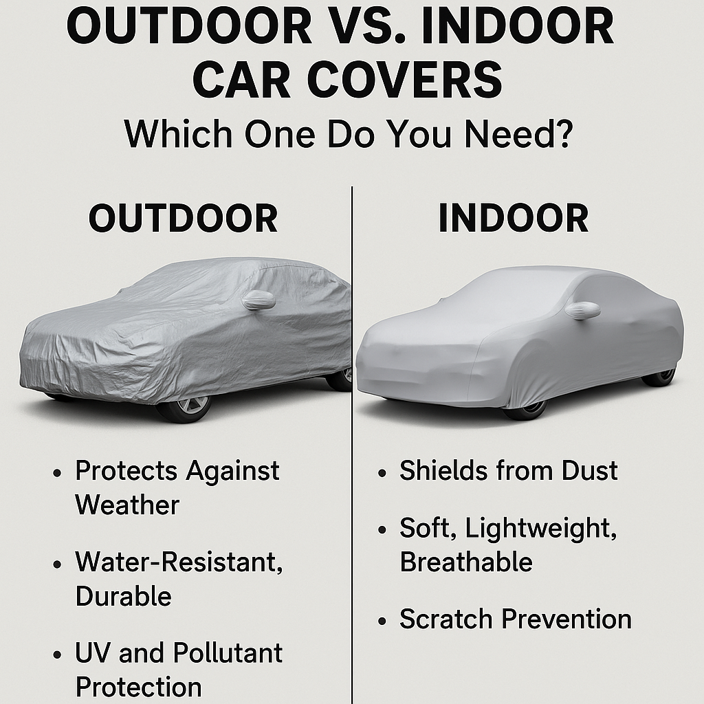 Outdoor vs Indoor Car Covers: which one do you need?
