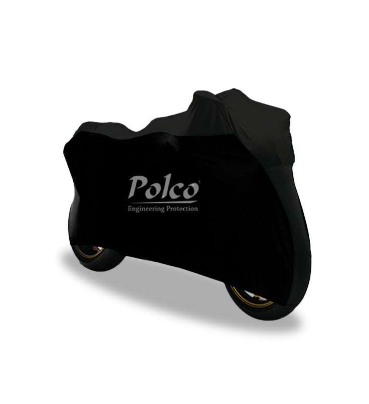 Premium Bike Cover for Honda Dio | Stretch Fabric | Water-Resistant & UV Resistant, Dustproof, Scratchproof | With Mirror Pockets and Antenna Pockets, Elastic Corners, Center Belt, Storage Bag | From Polco