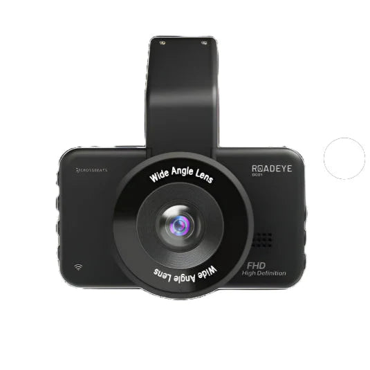 Crossbeat Roadeye DC01 dash camera with wide-angle lens and FHD resolution.