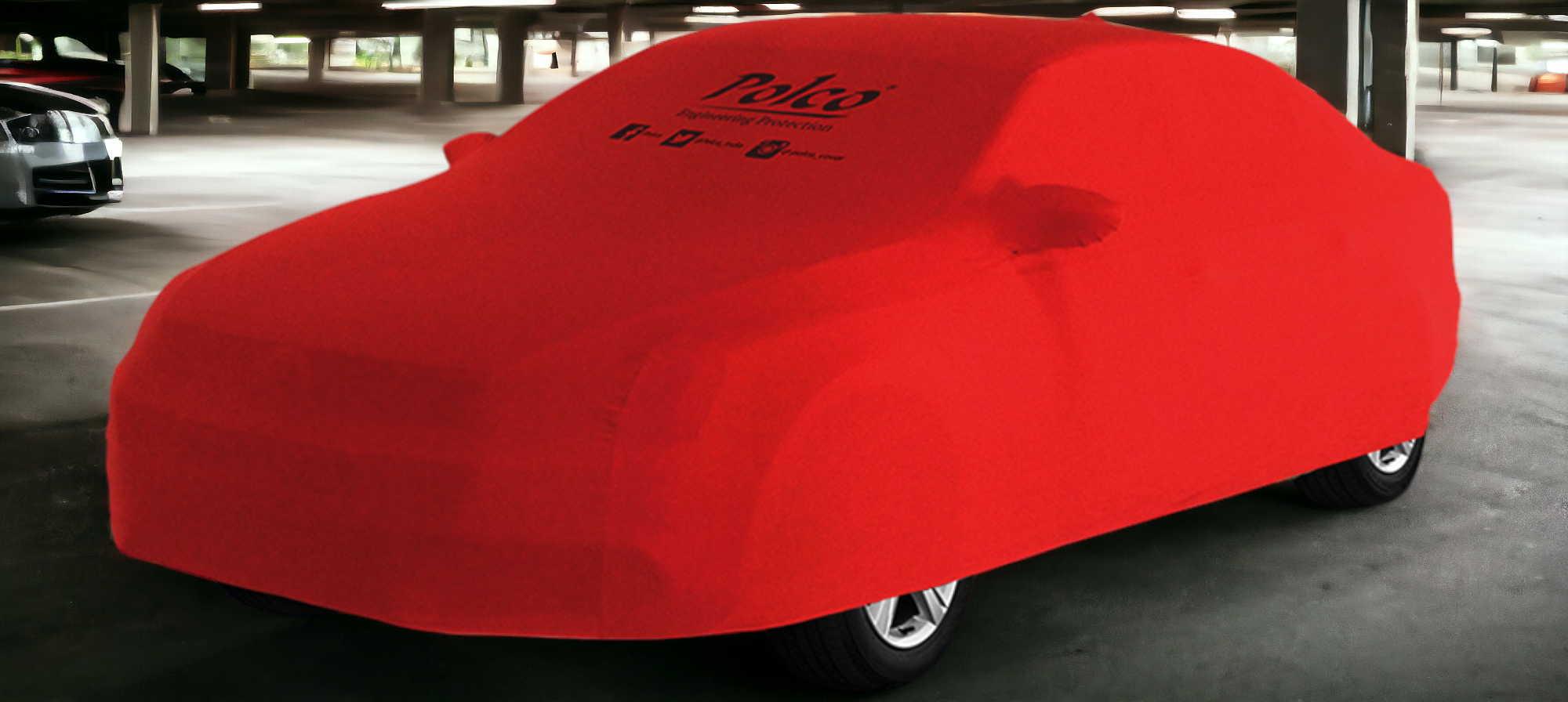 Red Car Cover