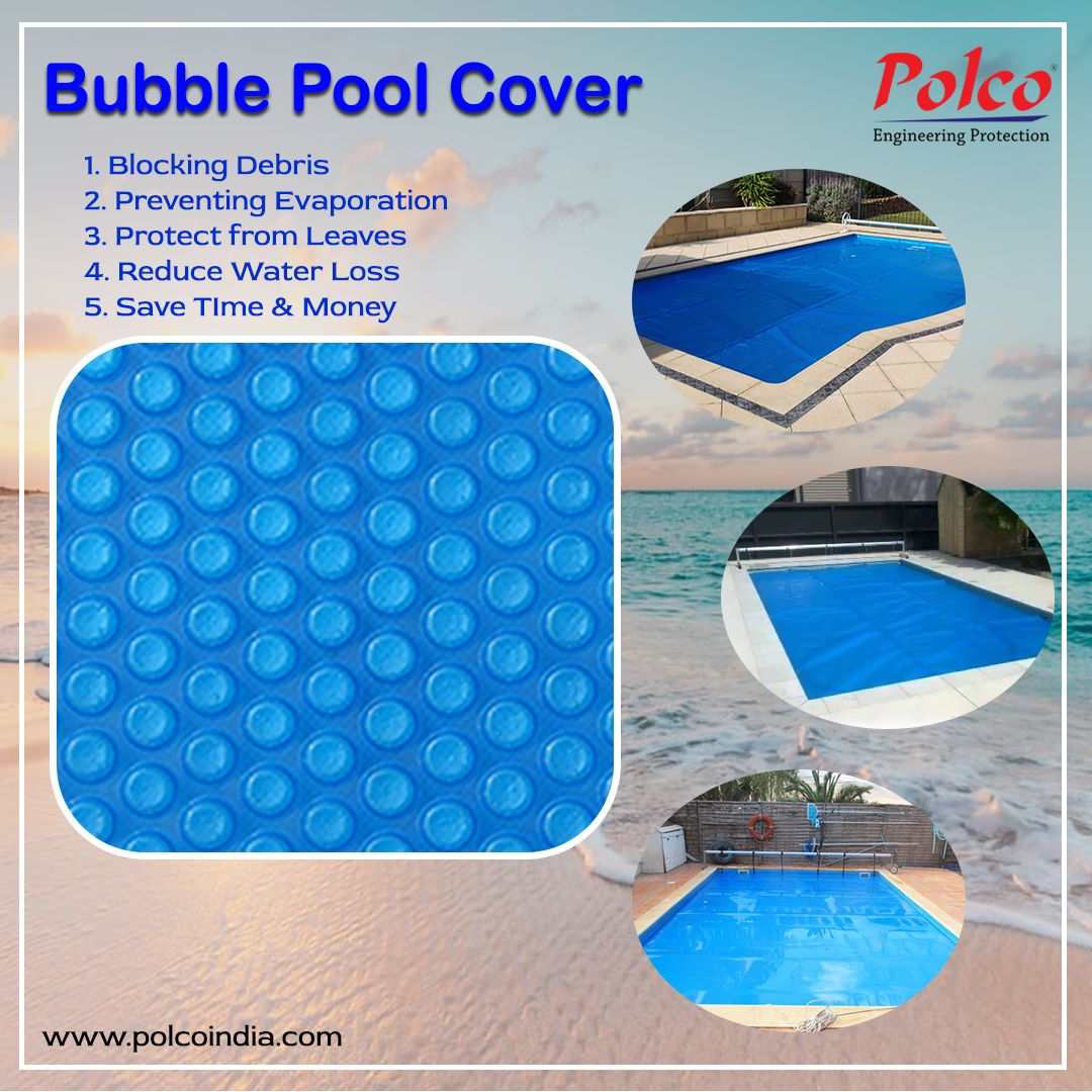 Polco Swimming pool covers - Polco Bubble Pool Covers | UV Resistant, Heat Retention & Durable Pool Protection